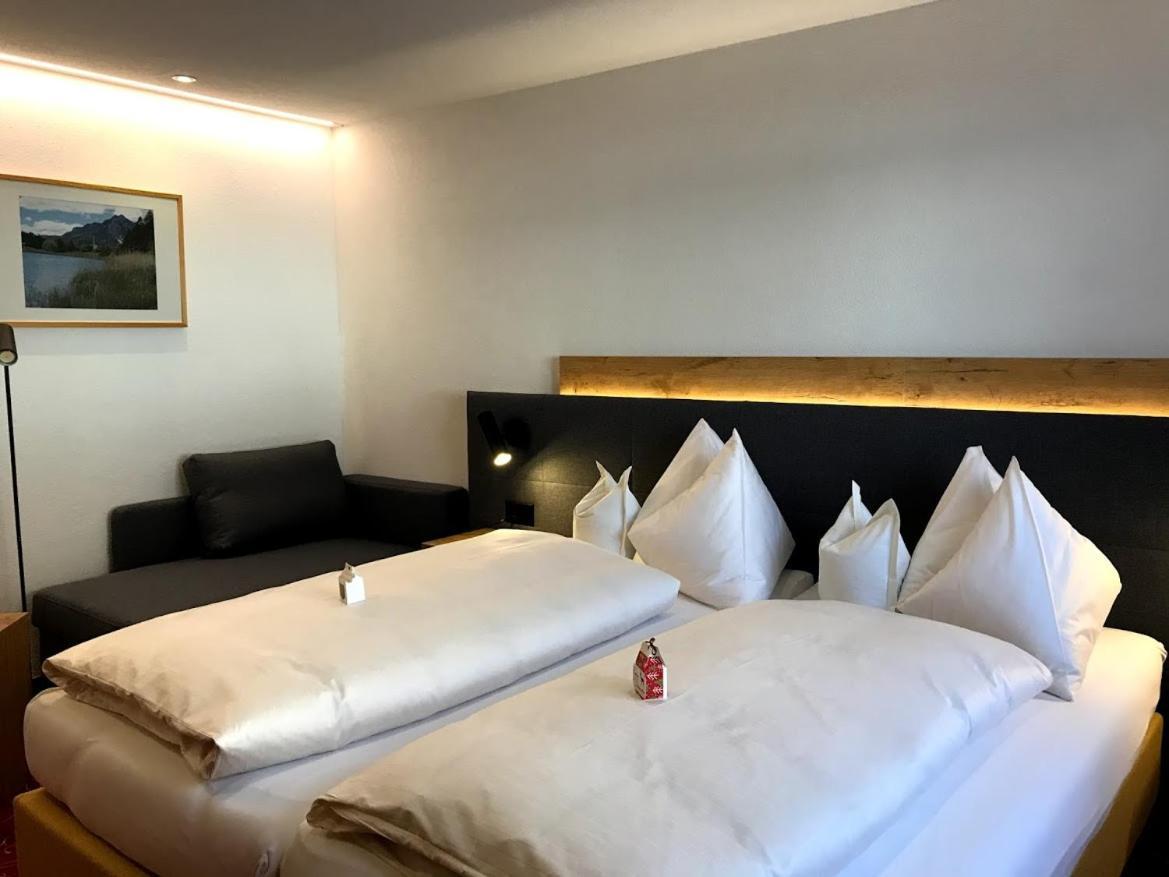 Sonnenhotel Soldanella Sonneck Samnaun Kültér fotó
